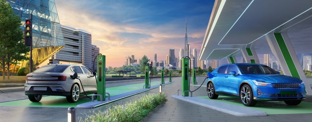 740 charging points for electric vehicles in Dubai