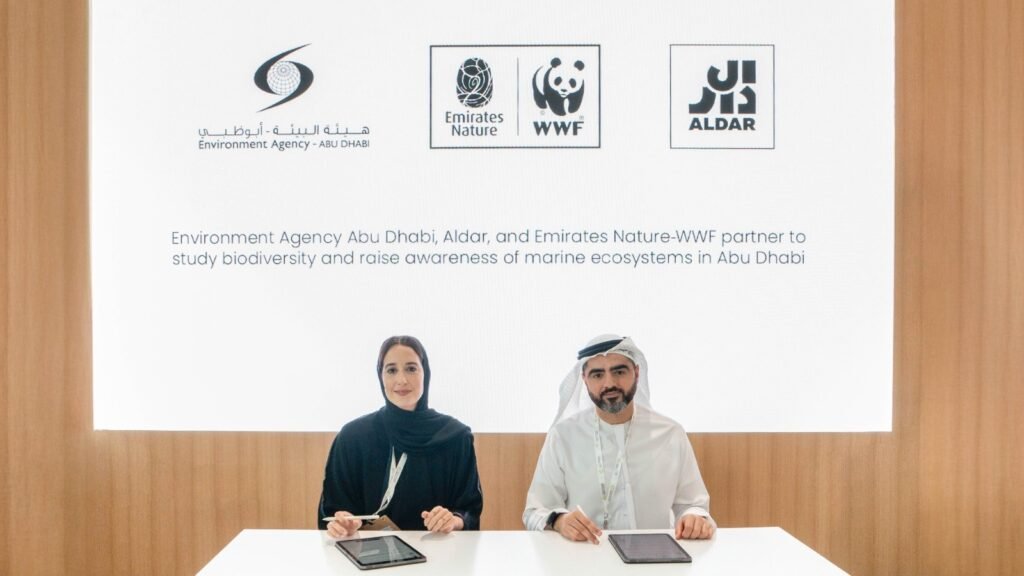 Cooperation between “Abu Dhabi Environment”, “Aldar” and “Emirates Nature”