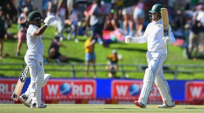 Pakistan look to fight back against South Africa on day two of final Test