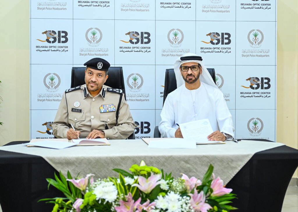 Sharjah Police is looking to cooperate with “Al -Hasa for Optics”