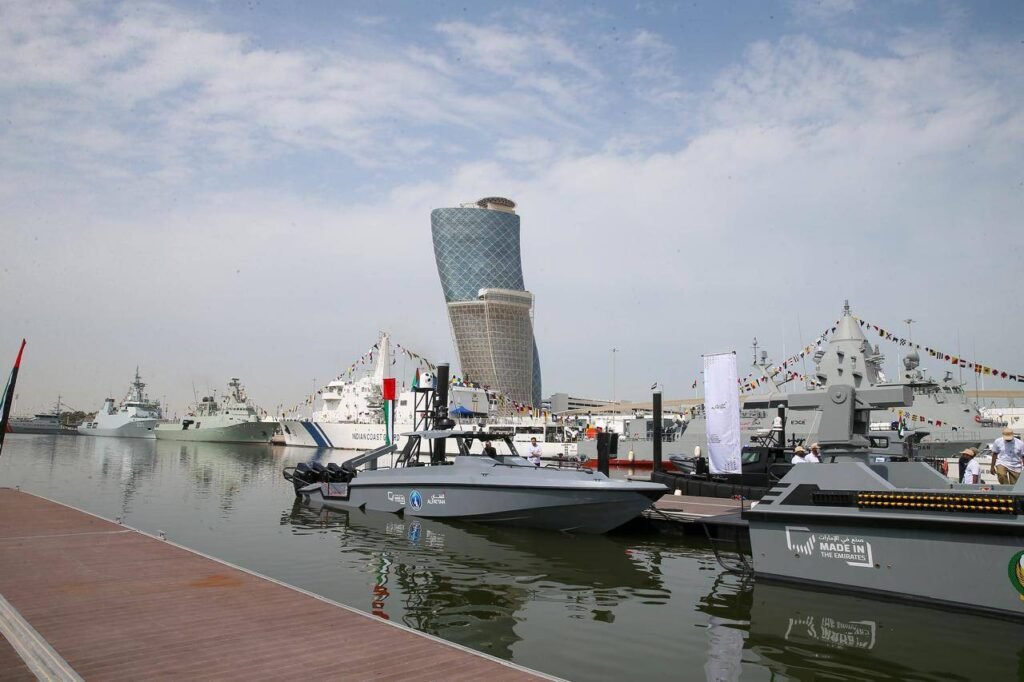 Abu Dhabi Shipbuilding is removing the ship of naval patrols