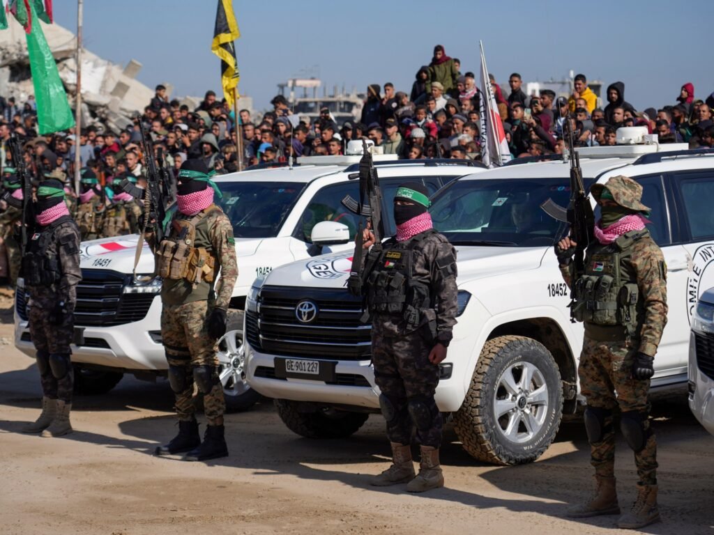 Hamas releases three Israeli captives as fragile ceasefire holds | Israel-Palestine conflict News
