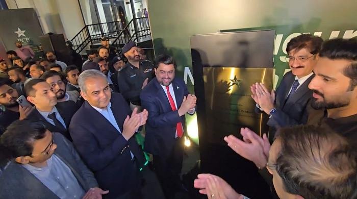 Newly renovated Karachi cricket stadium inaugurated in glittery ceremony