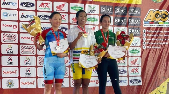 Pakistan earns two more medals at Asian Road Cycling Championships