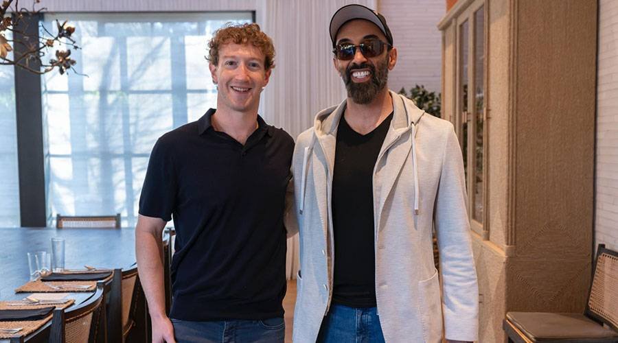 Tahnoon bin Zayed and Zuckerberg discuss ways to employ digital solutions as a catalyst for innovation