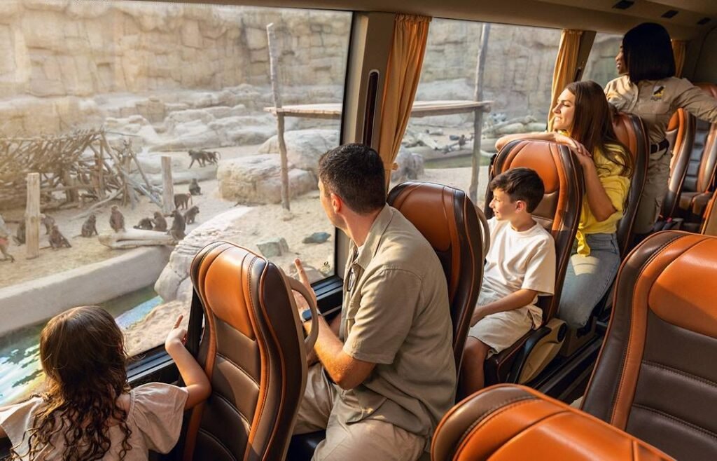 Dubai Safari Park moves its visitors to the jungle of Africa
