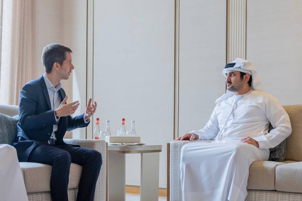 Maktoum bin Muhammad is looking to enhance cooperation in digital assets with the chief operations of “Crypto.com”