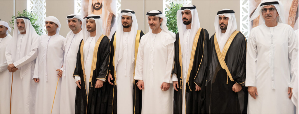 Hazza bin Zayed attends the joys of Al -Shamsi, Al -Darai and Al -Nayadi in Al Ain