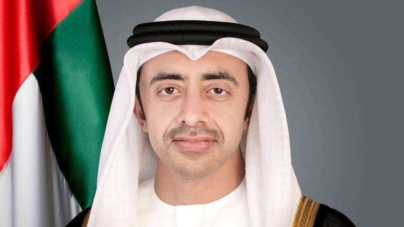 Abdullah bin Zayed discusses with the Foreign Minister of India the strategic relations between the two countries