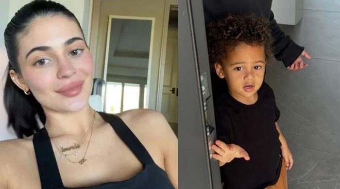Kylie Jenner shares rare glimpse of son Aire in recent snap