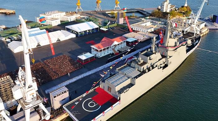 North Korea unveils new ‘Kim Jong Un style’ 5,000-tonne warship