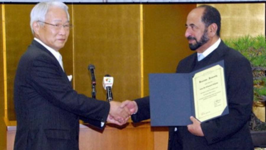 The circuit of Dr. Sultan recalls the ruler of Sharjah’s honorary doctorate from Canazoa University