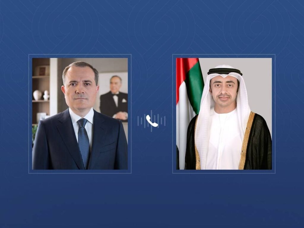 Abdullah bin Zayed and Azerbaijan Foreign Minister are looking for bilateral relations