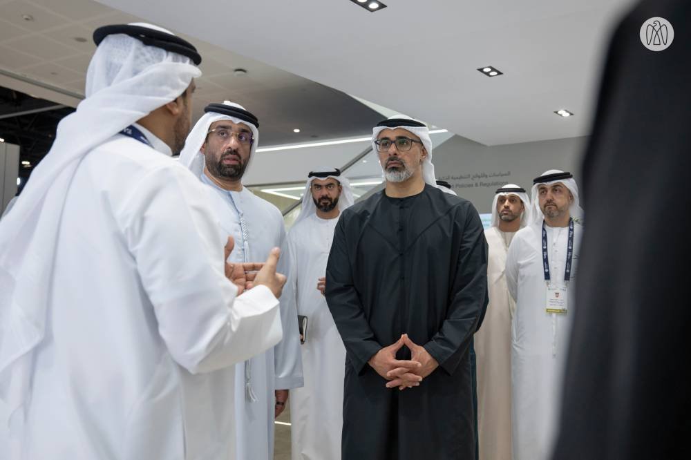 Khalid bin Mohammed bin Zayed witnesses the activities of the “International Facilities Exhibition 2025”