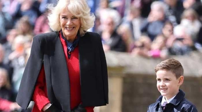 Queen Camilla joined by young companion for latest royal engagement