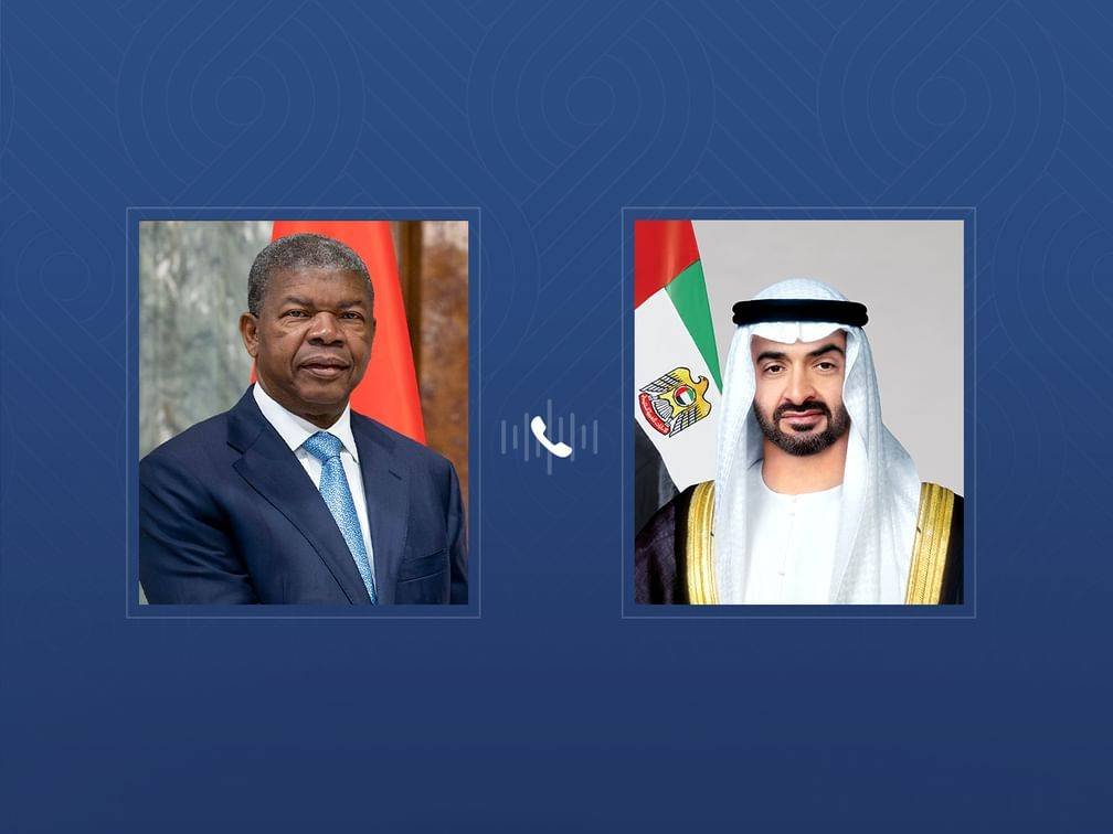 Mohammed bin Zayed and Angola President are looking for cooperation relations