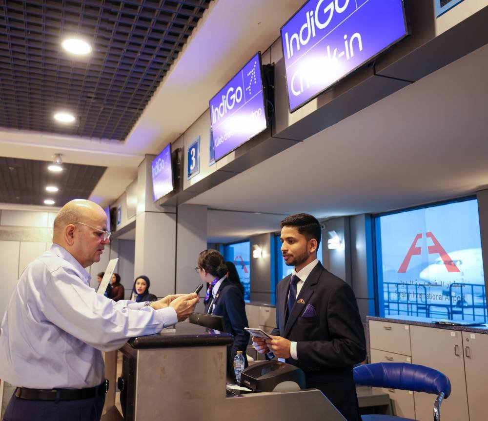 The high movement of passengers at Fujairah Airport during the Eid