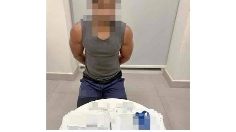 Dubai Police is arresting a fraudulent ink to deceive its victims