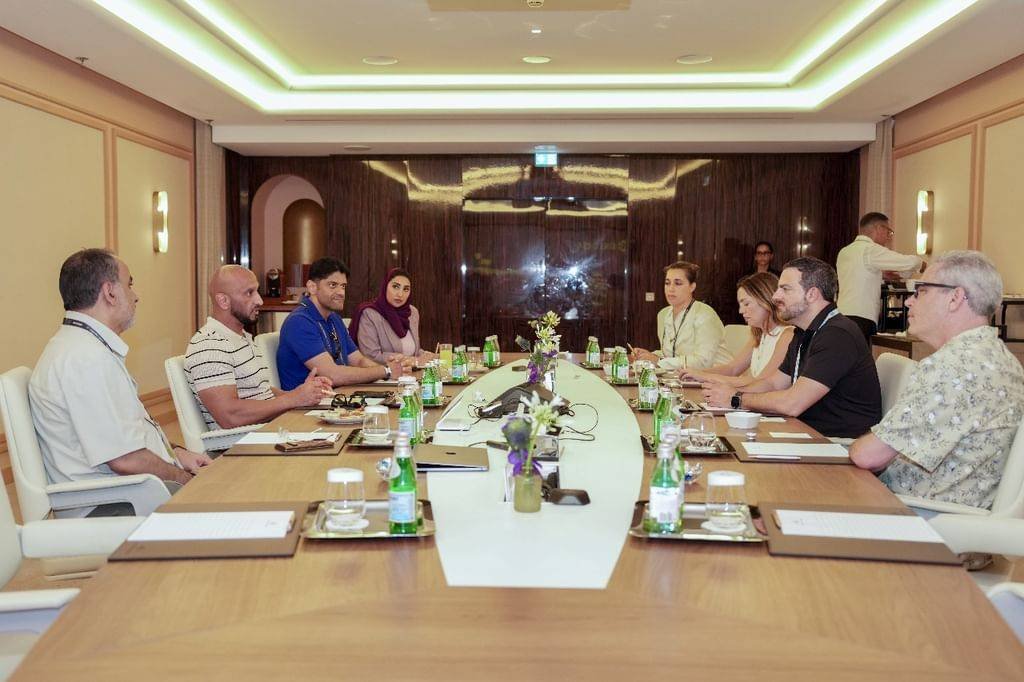Abdullah Al -Hamid holds bilateral meetings in “Can” in preparation for “Bridge”