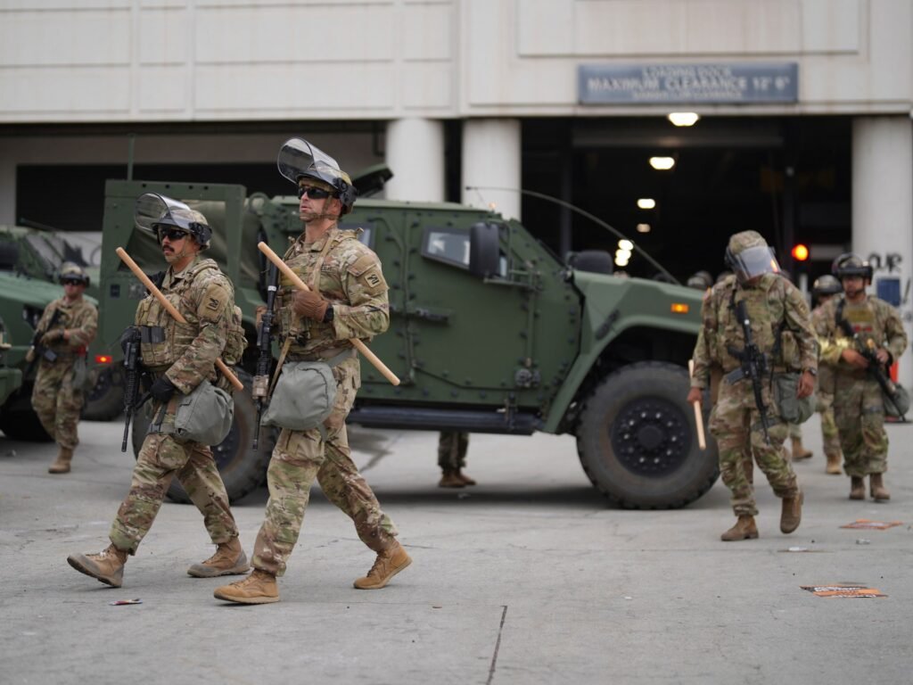 Trump-deployed National Guard arrives in LA to crush immigration protests | Protests News
