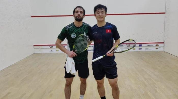 Pakistan’s Nasir Iqbal reaches quarterfinals of Asian Squash Championship