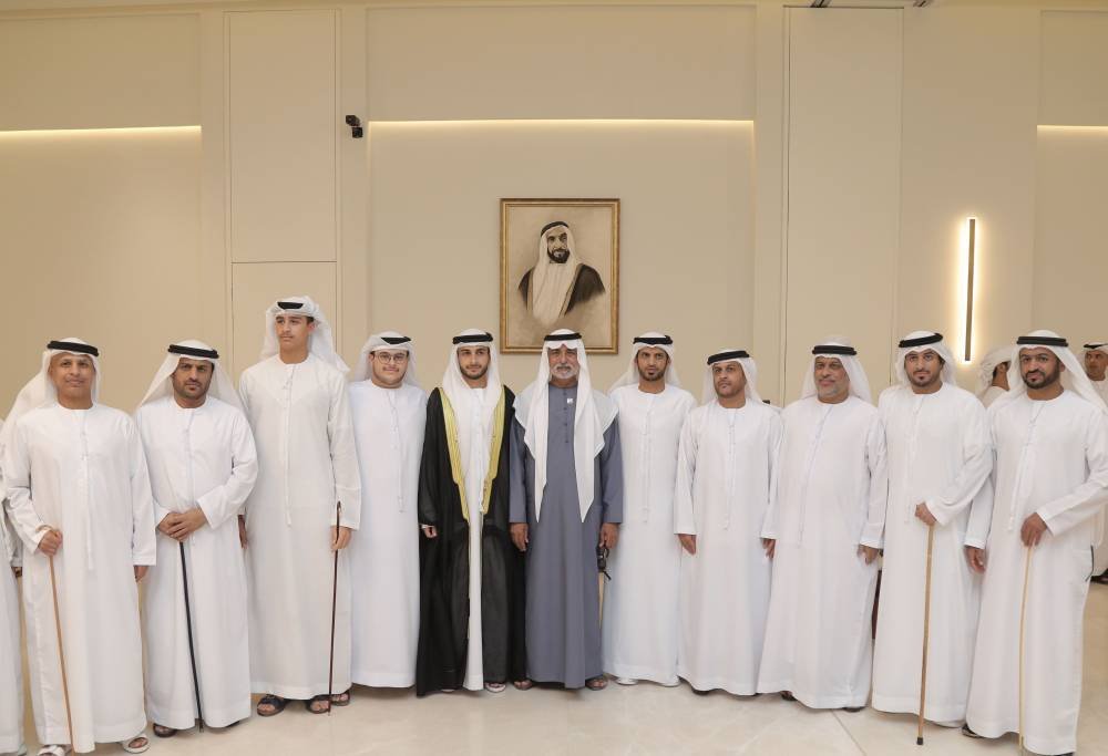Nahyan bin Mubarak attends the joys of Al -Sayari in Abu Dhabi