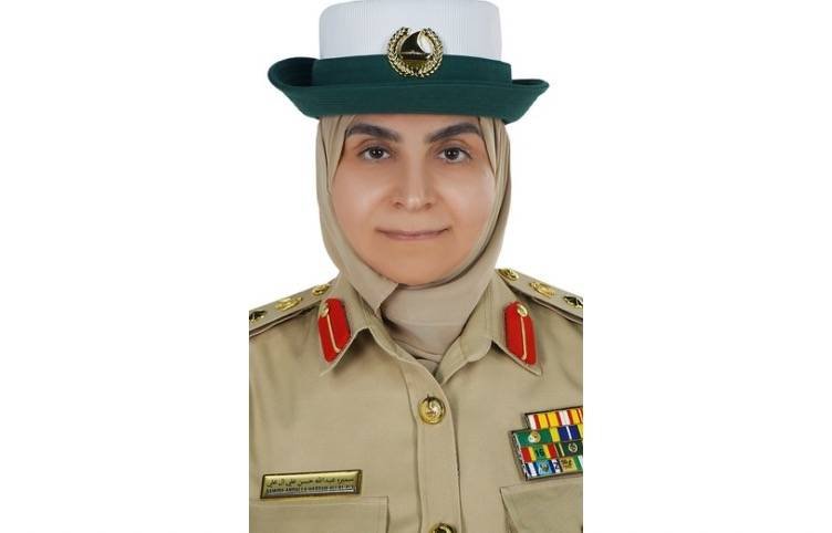 Samira Al Ali, the first woman with the rank of dean in the history of Dubai Police
