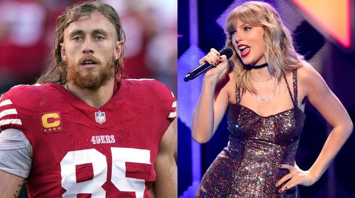 George Kittle reflects on singing ‘Love Story’ with Taylor Swift