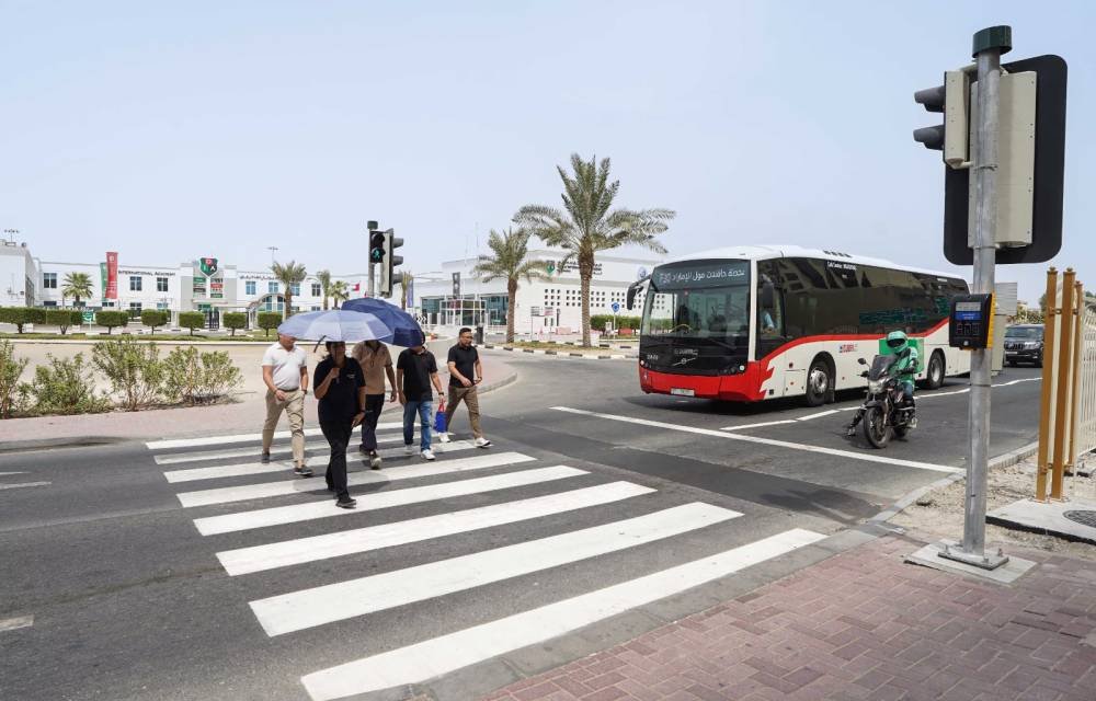 “Dubai Roads” implement a package of traffic improvements in school areas