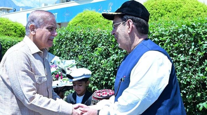 PM Shehbaz raises concerns over climate challenges during flood-hit GB visit