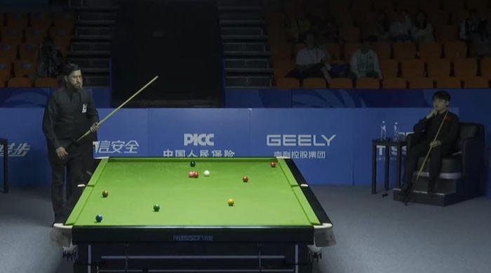 Muhammad Asif shines in opening match at World Games’ snooker event