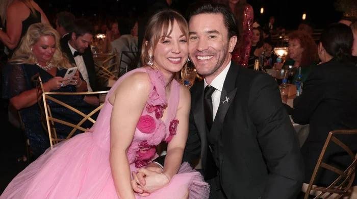 Tom Pelphrey talks about ‘insane’ routine with Kaley Cuoco and their daughter