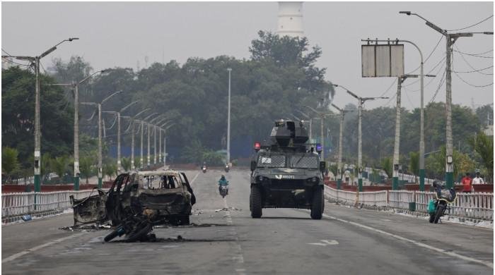 Soldiers guard Nepal’s parliament after two days of deadly protests