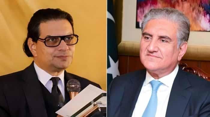 PTI’s Salman Akram meets Qureshi in hospital to discuss ‘political situation’