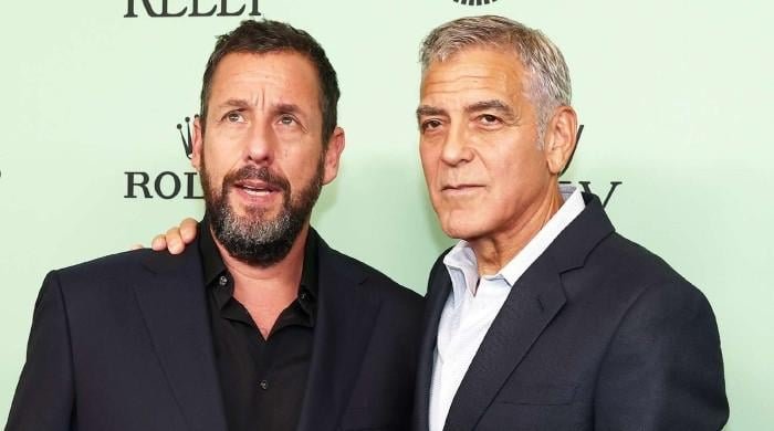 Adam Sandler recalls going to a ‘NBA’ game with George Clooney