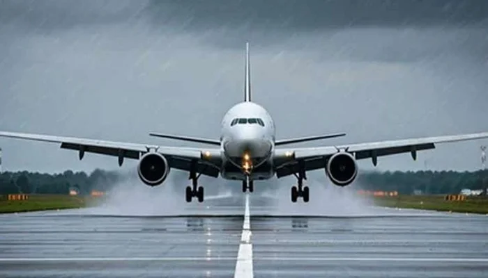 Foreign airline’s plane escapes major accident at Islamabad Airport