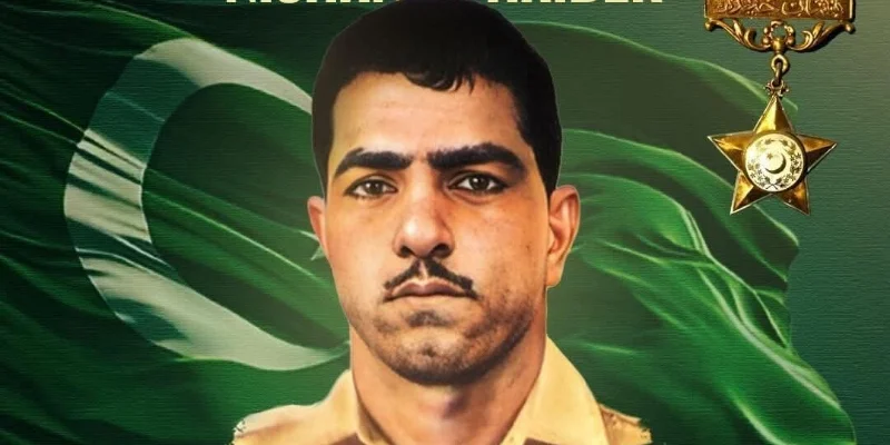 Armed forces pay tribute to Lance Naik Muhammad Mahfooz