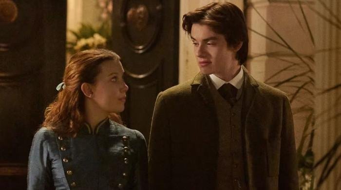 Louis Partridge finds happy ending in ‘Enola Holmes’ after recent split