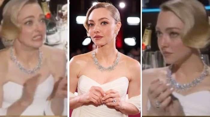 Amanda Seyfried’s reaction to losing at the Golden Globes goes viral