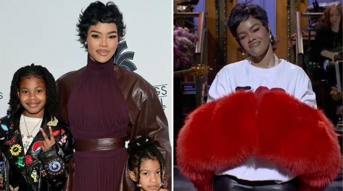 Teyana Taylor makes ‘SNL’ debut alongside mini-me daughters: ‘so grateful’