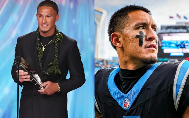 Tetairoa McMillan wins offensive Rookie of the Year