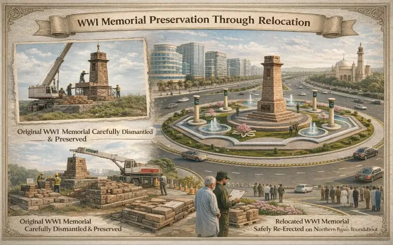 CDA clarifies relocation of WWI memorial: Preservation, not demolition