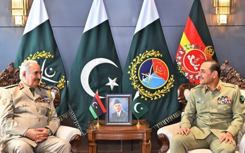 COAS meets Libyan Military Chief to strengthen defence cooperation