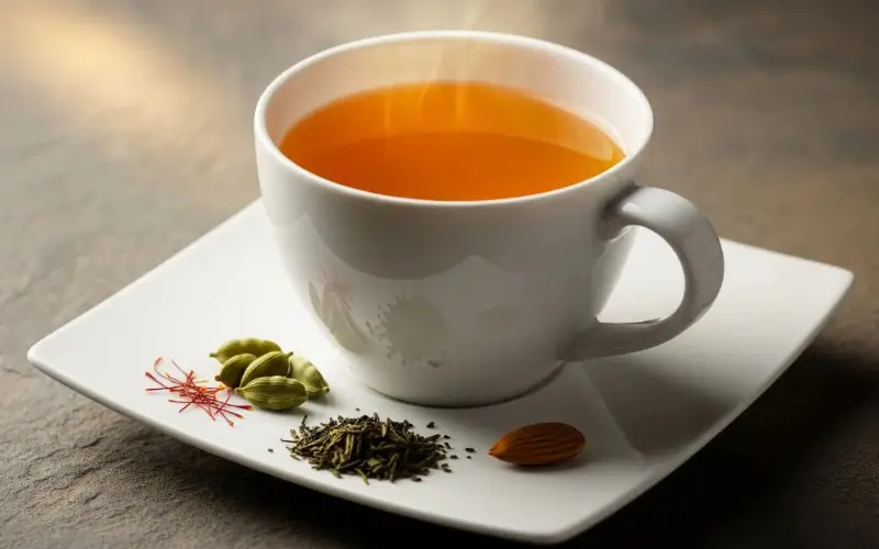 Home made simple kahwa recipe for weight loss