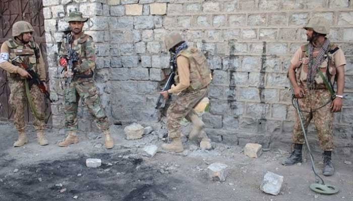 Security forces kill 13 India-backed terrorists in two KP IBOs: ISPR