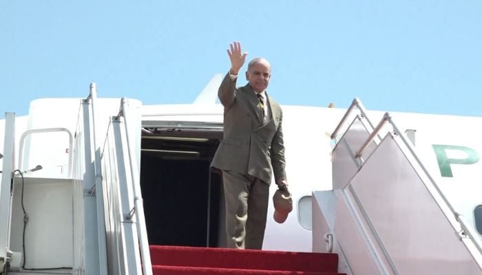 PM Shehbaz departs for Saudi Arabia, kicking off three-nation tour amid regional tensions