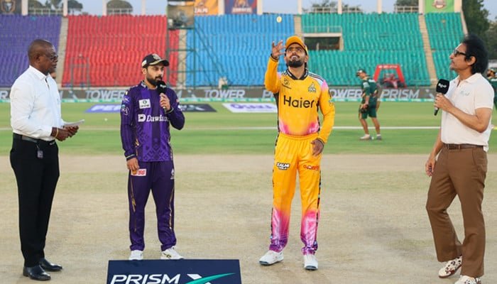 Peshawar Zalmi win toss, opt to field first against Quetta Gladiators