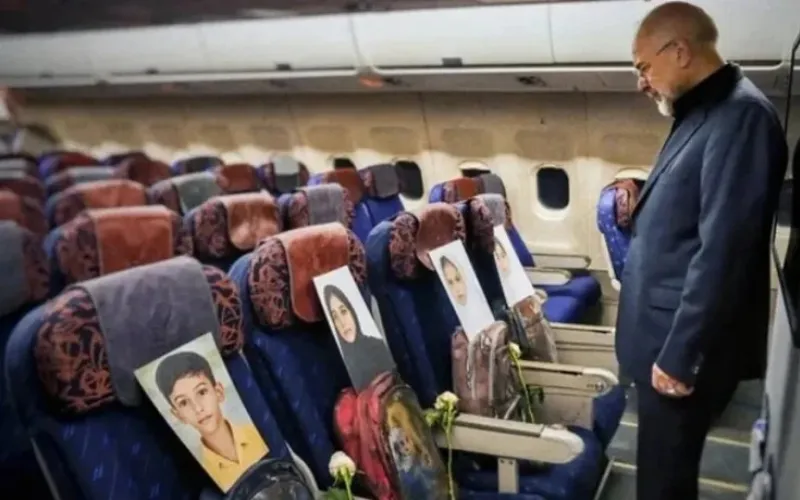 Martyred children images on flight: Ghalibaf’s post goes viral