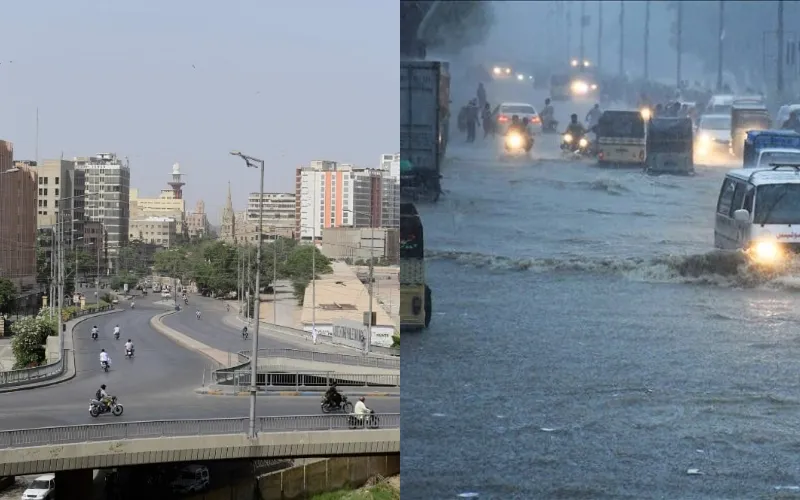 Widespread rain brings relief across Pakistan amid Karachi’s clear skies