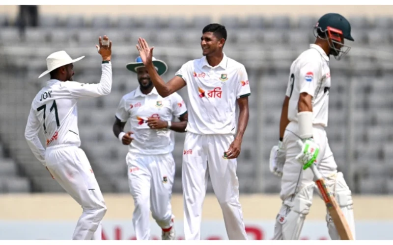 Pakistan suffer 104-run defeat against Bangladesh in first Test